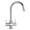 Chrome Finish, variant on LaToscana Elba Two Handle Pull-Down Kitchen Faucet Chrome/Clear Chrome Finish