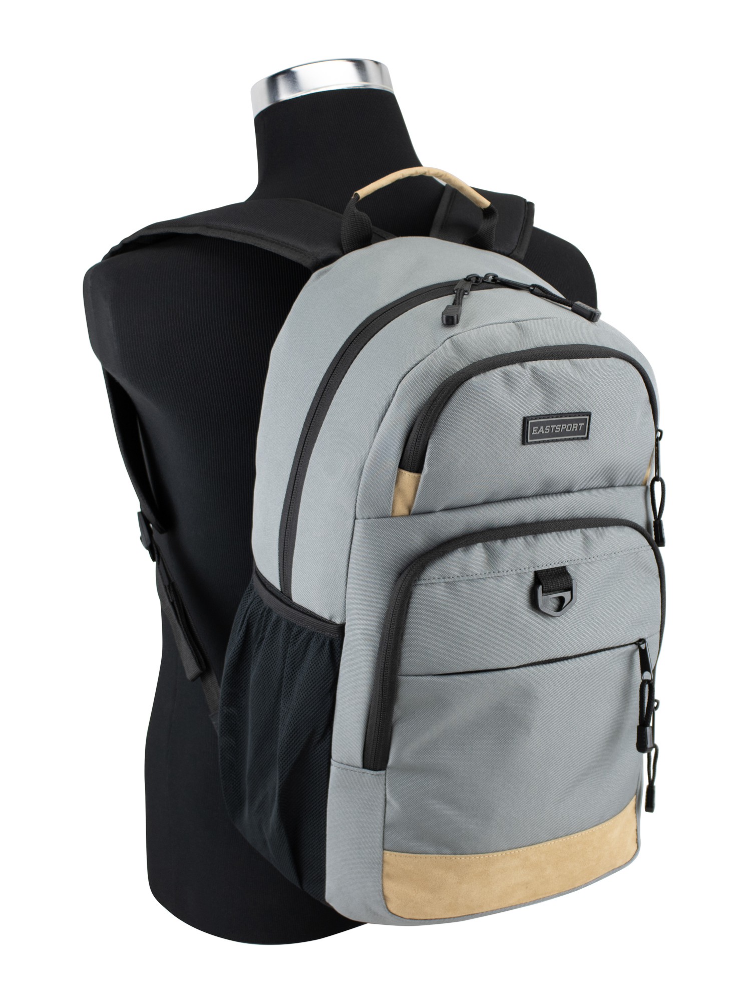 Mochila Unisex Eastsport 19" Aero Core, Gris Ceniza 8