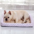 thumbnail image 3 of Cooling Sleep Nest Kennel Matress Puppy Cat Cushion Dog Cooling Mat Pet Supplies Pet Bed LIGHT GREY S, 3 of 8