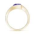 thumbnail image 2 of Angara Natural 1.8 Ct. Tanzanite Solitaire Ring in 14K Yellow Gold for Women (Ring Size: 3), 2 of 9