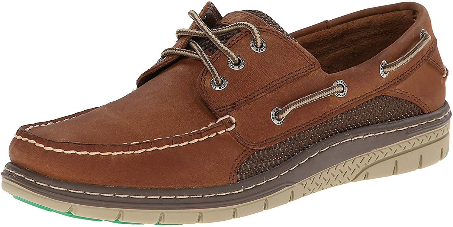 sperry billfish 3 eye tan beige