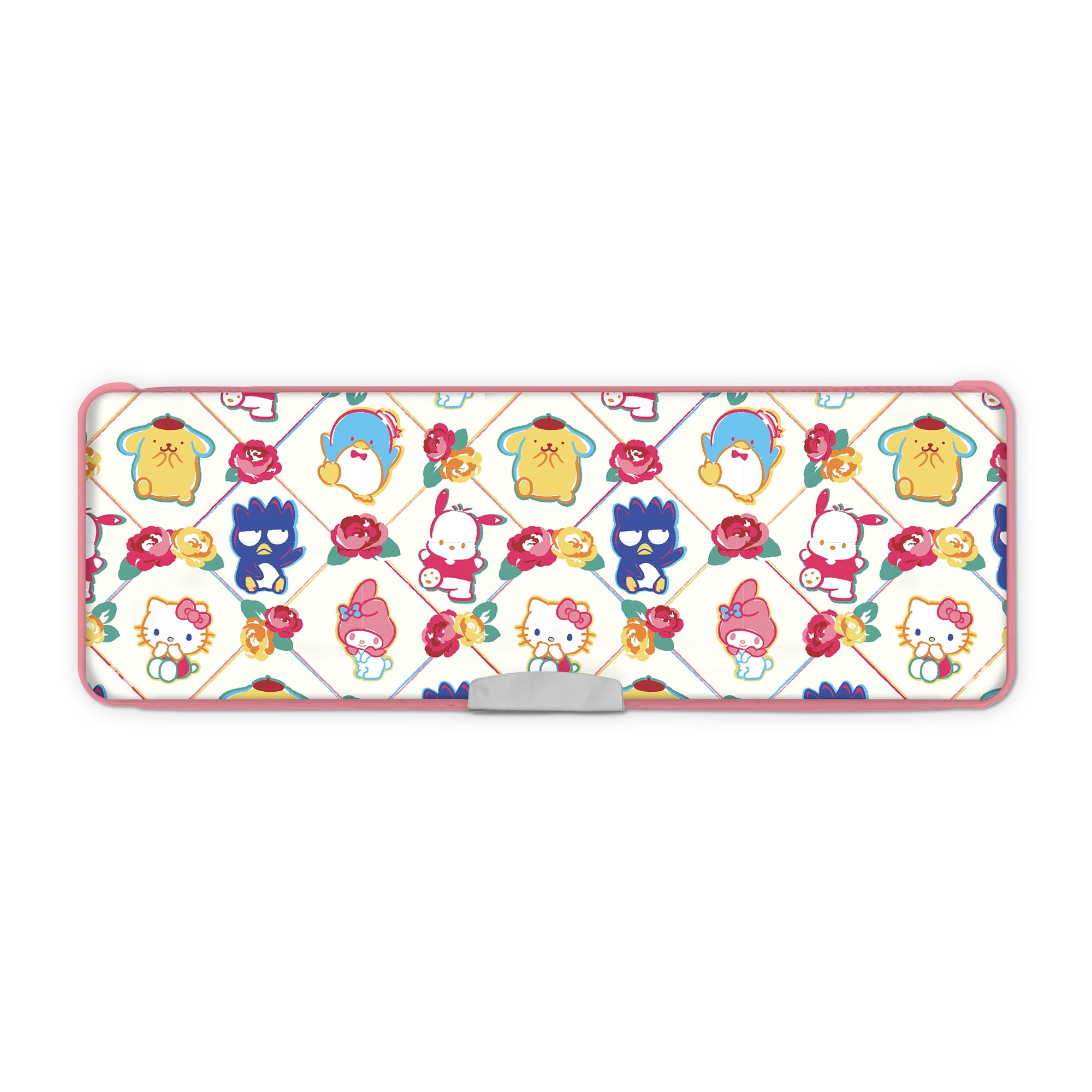 Studio Oh! Hello Kitty Wildflowers Dual Compartment Pencil Case With Built-in Calculator