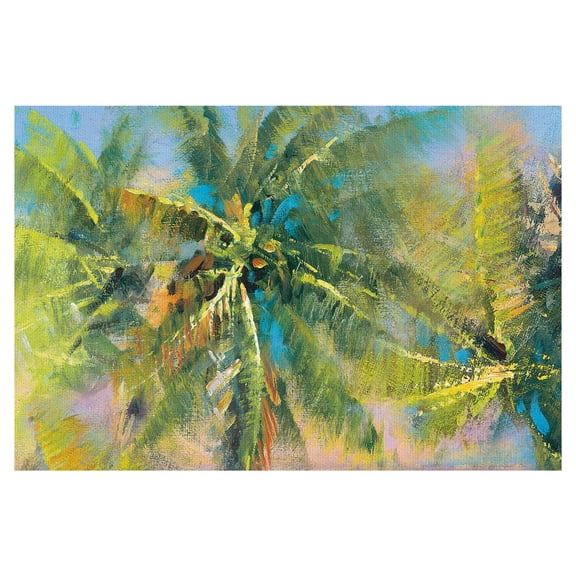 Masterpiece Art Gallery Palm Collage By Paul Mathenia Canvas Art Print 24" x 36"