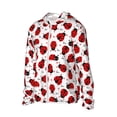 thumbnail image 2 of Haiem Ladybug And Heart UPF 50+ Fishing Shirts for Men Long Sleeve UV Sun Protection Hoodie Non-Mask Outdoor Hiking Shirts, 2 of 8