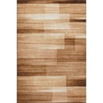 thumbnail image 2 of Addison Rugs Mayfield Premium Machine Washable Transitional Stripes Paprika Rectangle Rug, 10' X 14' Machine Washable Transitional Stripes Paprika Oversized Sherpa Throw Blanket, 2 of 6