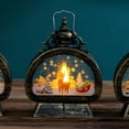 thumbnail image 2 of Resin LED Cardinal Lantern Globe, Freestanding Holiday Decor, Christmas Theme Swirl Globe, 12.5 Inches, 2 of 3