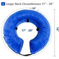 thumbnail image 2 of Dunhuang Inflatable Dog Cone Neck Collar for After Surgery, Soft Dog Cones Protective Pet Recovery Collar, Dogs Cats e-Collar Prevent Pet from Licking Touch Wounds, 2 of 7