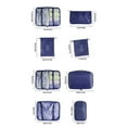 thumbnail image 3 of Home Textile Storage,Compression Packing Cubes For Luggage Set Of 8 Travel Storage Bags For Clothes/Cosmetic/Shoes/Electronics, 3 of 3