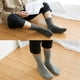 thumbnail image 5 of Qarigey 1 par de calcetines de invierno Calcetín térmico para el suelo para clima frío Calentador de pies Transpirable Medias Gris claro Hombres, 5 of 6