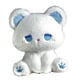 thumbnail image 4 of Lindo animal de peluche para decoración de habitación de niños, cómodo y abrazable, de 5,91 pulgadas Blanco y azul, 4 of 9