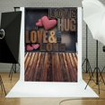 thumbnail image 2 of Amor fotografía Digital Fondo tela foto Prop estudio telón de fondo decoración Tmvgtek Oficina Multiescena Multifunción, 2 of 7