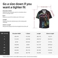 thumbnail image 5 of Honeii Dragon with Colorful Tail for Men's Short-Sleeved Button-Up Collared Shirt Featuring A Pocket, Perfect for Beach Vacations, And Travel Adventures.-Medium, 5 of 5