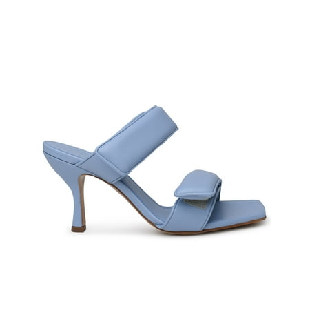 

GIA X PERNILLE TEISBAEK Woman Sandalo Perni 03 In Pelle Azzurro