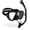 Black/Black/Black, variant on Cressi The Ikarus Mask and Orion Dry Snorkel Combo Set