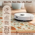 thumbnail image 6 of Design&I 3'x5' Washable Throw Rug Ultra-Thin & Non-Slip Skid-Resistant Small Retro Mid Century Bird Burnt Orange Sage Funky Eclectic Boho for Entryway, Kitchen, 6 of 7