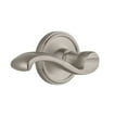 thumbnail image 4 of Grandeur Geoprt_Psg_234_Rh Georgetown Solid Brass Rose Right Handed Passage Lever Set -, 4 of 7