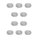 thumbnail image 1 of Mantel individual Naiovety impermeable gris claro 10Conjunto, 1 of 6