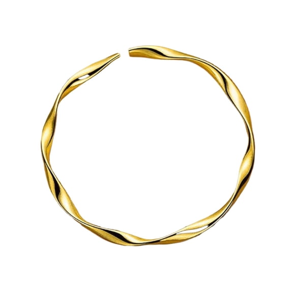 Golden Cuff Bracelet Gold Bracelet Adjustable Simple Bracelet Fashion Jewelry Love Gift Suitable For Women Teenagers And Girls