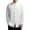 White, variant on Lohuatrd Men Autumn Chinese Style Shirt Top Mandarin Collar Long Sleeve Pockets Disc Button Traditional Kung Fu Tai Chi Shirt Tang Tops Uniform
