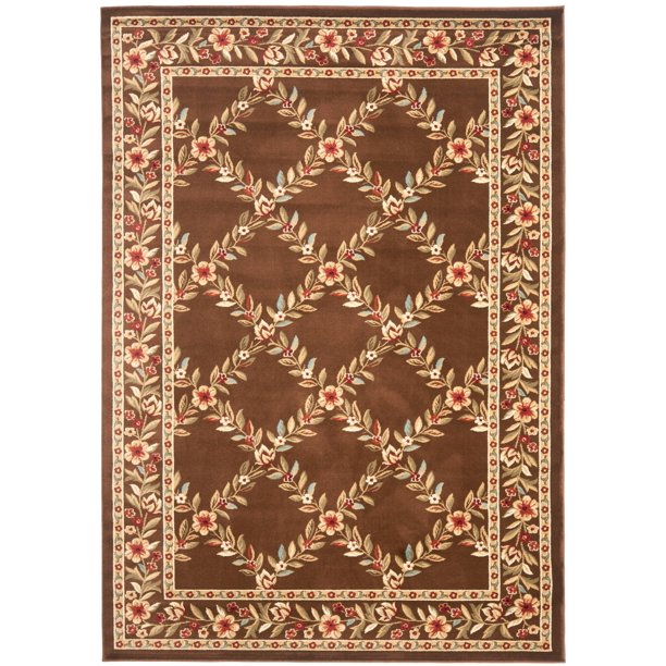 Safavieh Lyndhurst Marshall Floral Border Area Rug or Runner Walmart