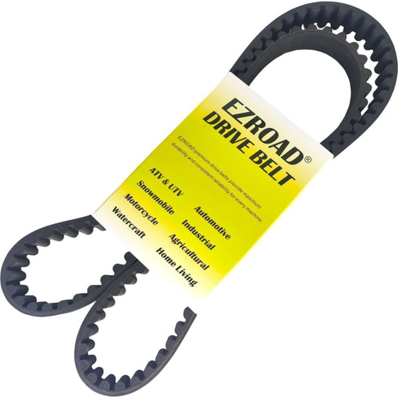 Rear Drive Belt 40022-91 Compatible with Harley-Davidson XL1200 Sportster 1200 1991-2003, XL1200C XL1200S 1996-2003, XL883 XL883HUG 883 1993-2003, XL883DLX 1991-1995, XL883R 2002-2003 1204-0042