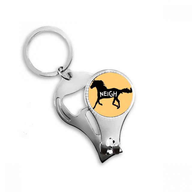 running dash neigh nail nipper Porte-Clés Ouvre-Bouteille clipper