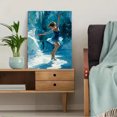 thumbnail image 5 of Figure Skater Canvas Wall Art, Elegant Ice Skating Sports Print, Modern Home Decor, 5 of 8