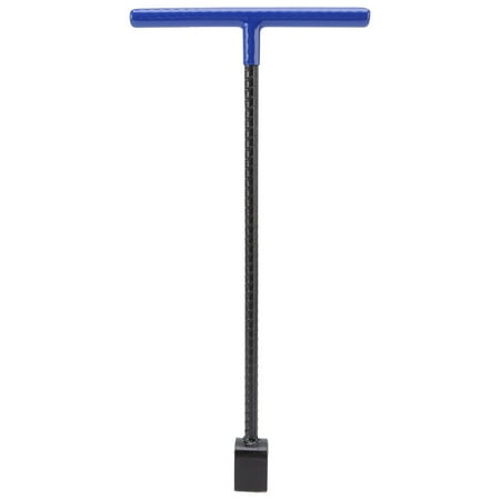 

Steel Water Meter Key Wrench Multifunction T Handle Curb Key With 4 Way Utility Tool for Valves Faucets Blue