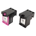 thumbnail image 1 of Lot de 2 cartouches d'encre noires 65XL de remplacement pour HP pour Envy 5055 5052 5010 pour DeskJet 3755 2600 3752 2652 pour AMP 100, 1 of 4