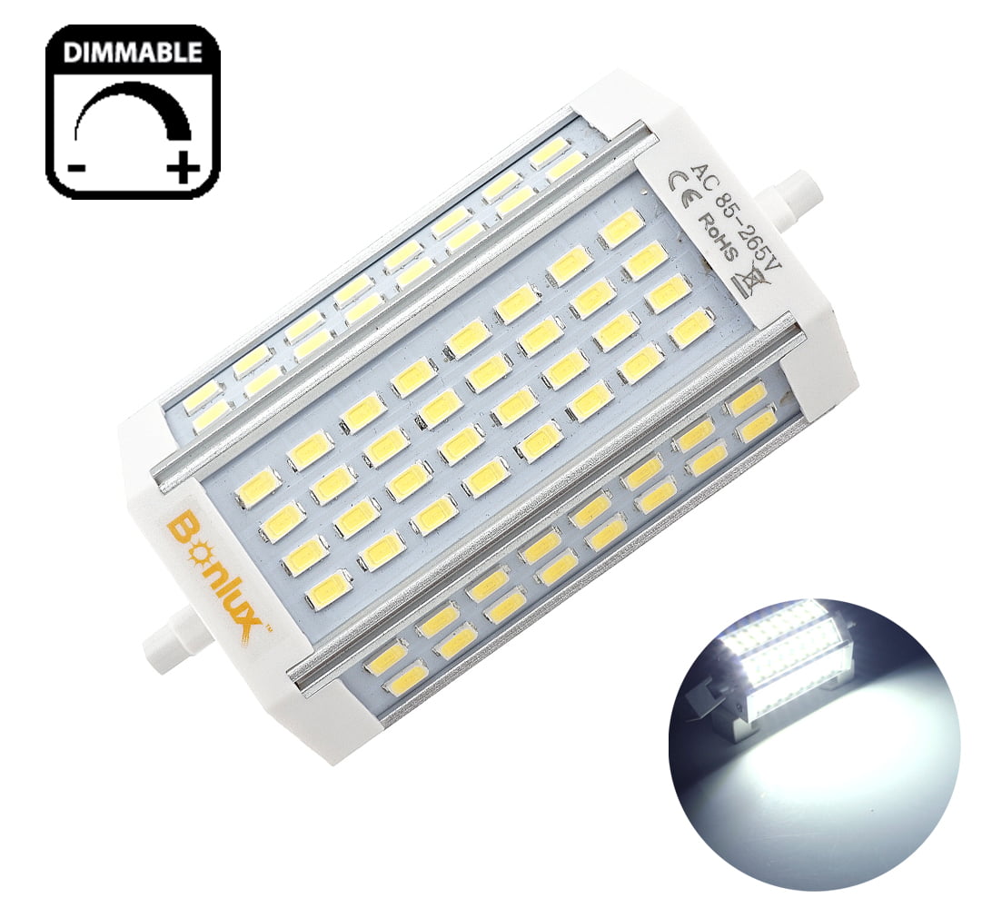 30W R7s 118mm LED Floodlight Bulb Dimmable 200W J-type J118 Halogen Replacement 