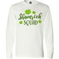 thumbnail image 3 of Inktastic Shamrock Squad with Four Leaf Clovers Long Sleeve T-Shirt, 3 of 5