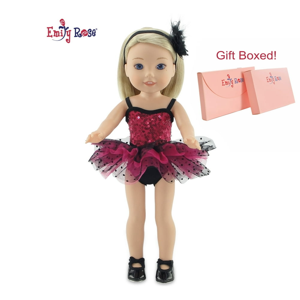 Emily Rose 14.5 Inch Doll Clothes 5 Piece 14" Doll Jazz Ballet Outfit