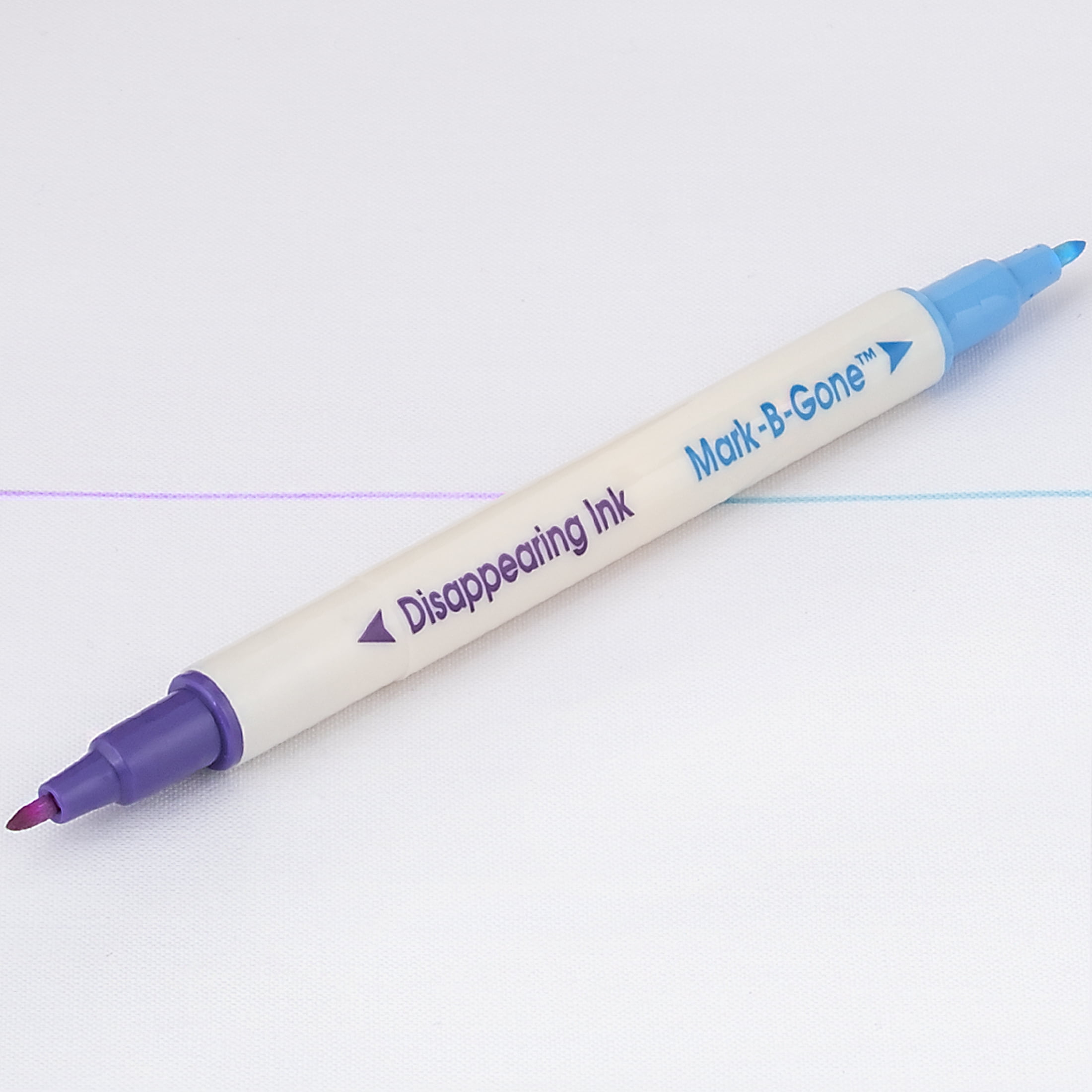 White Dritz Mark-b-gone Fabric Marking Pen. 1 White Fabric Marking Pen per  Package for Dark Fabrics. Water Soluble Ink. Dritz 692 