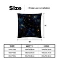 thumbnail image 5 of Constellation Set of 2 Velvet Throw Pillow Covers with Unique Patterns in 16x16, 18x18, and 20x20 Inches for Various Occasions - Throw Pillow Inserts Included, 5 of 6