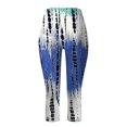 thumbnail image 6 of Jxximdong Capris Pants for Women, Leggings for Summer Casual Sports Yoga Pants Tight Cropped Pants, Blue Women's Cropped Pants, 6 of 6