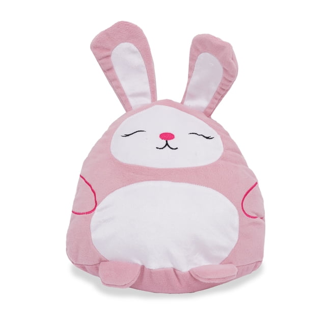 Peluche de Conejo Pax Toys color rosa con blanco