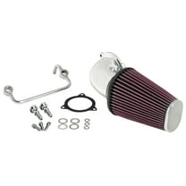 K&N Cold Air Intake Kit: High Performance, Guaranteed to Increase Horsepower: 2008-2017 HARLEY DAVIDSON (Softail, Heritage, Fat Boy, Breakout, Road King, Street Glide, other select models) 57-1122P