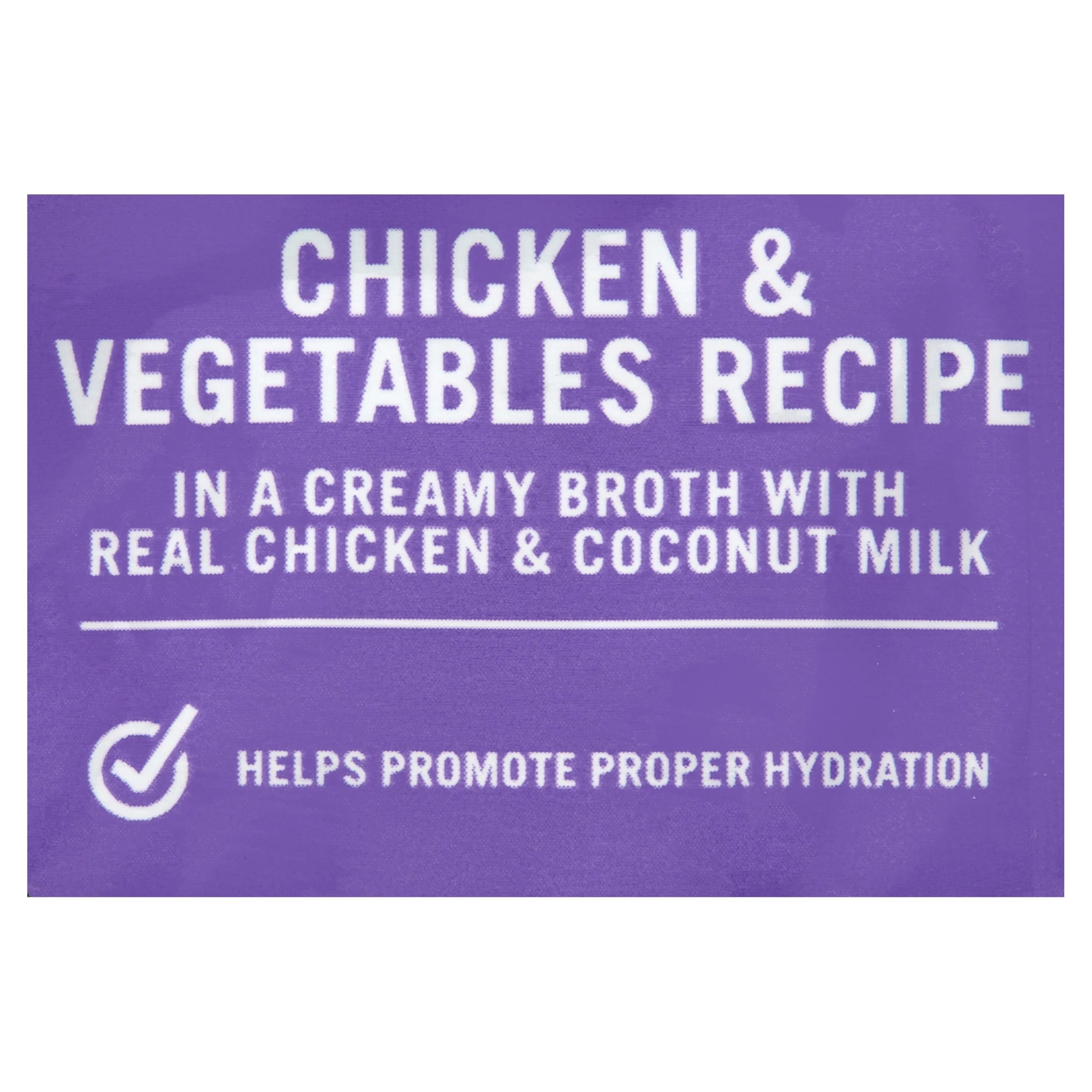 (6 pack) Pure Balance Gourmet Cat Treat Creamy Starters, Chicken & Vegetable Recipe, 1.4 oz