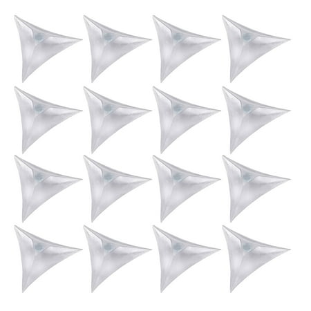 

300pcs Transparent Triangle Anti-Dust Corner for Furniture Cabinet Drawer