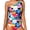 Color 03, variant on Top-kevin One Shoulder Swimsuit with Tummy Control & Keyhole Detail by Holipick