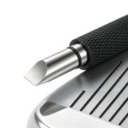 EXLEAF Golf Club Groove Sharpener and Cleaner, Re-Grooving Tool for Wedges and Irons, Backspin Enhancer