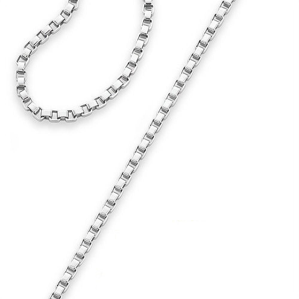 1.75 ct Round Created White Opal Pendant Necklace in Sterling Silver, 18"