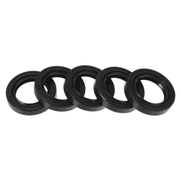 Unique Bargains Oil Seal TC Rotary Shaft Seal TC Seal Ring 28x42x8mm High Pressure Nitrile Rubber Black 5 Pcs