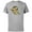 Athletic Heather, variant on Day May the 4th Be With You 2023 Death Star Retro - Short Sleeve Cotton T-Shirt for Adults - Customized-White