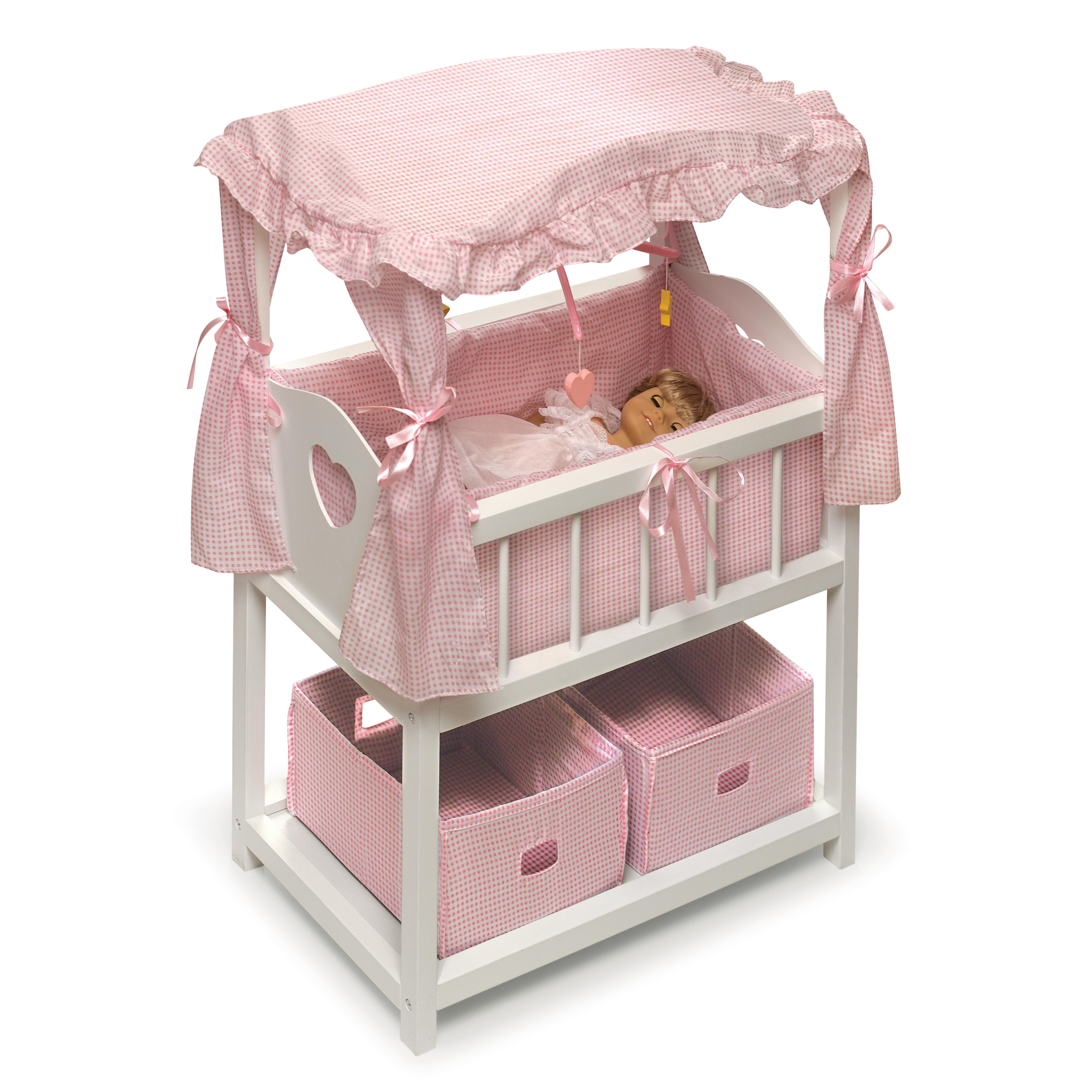 doll crib and changing table