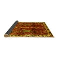 thumbnail image 2 of Ahgly Company Indoor Square Persian Yellow Traditional Area Rugs, 7' Square, 2 of 4