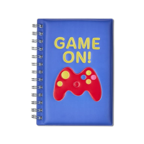 Puff Game On Notebook, 5" x 7", Blue, 80 Pages, Valentine's Day by Way To Celebrate