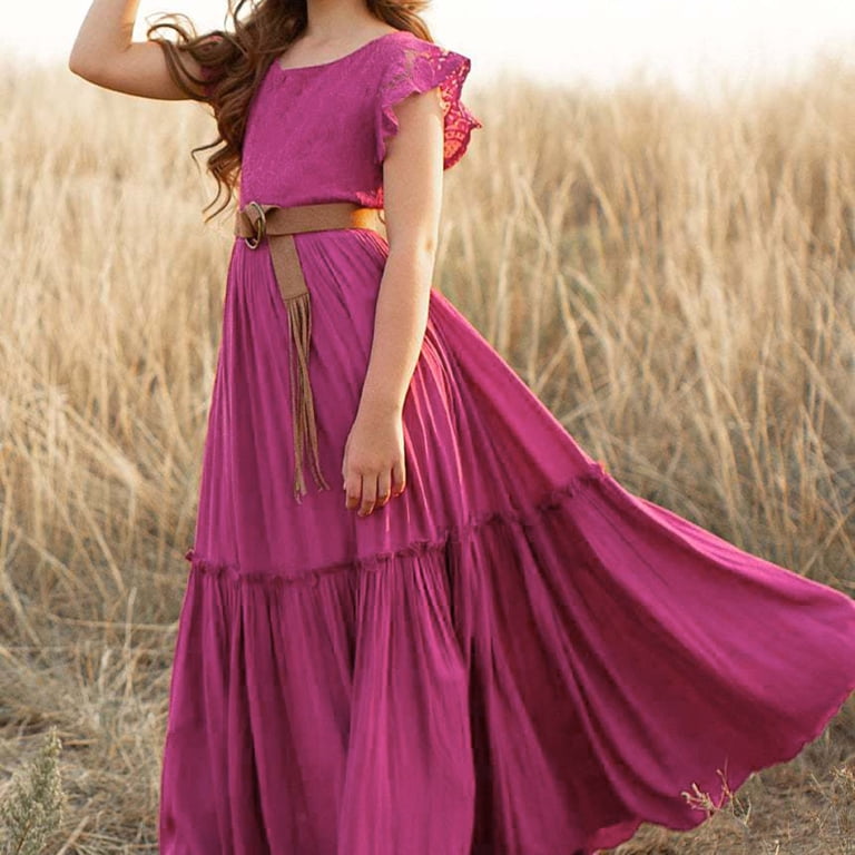 open lace back dress Tea Party Dress