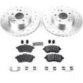 thumbnail image 3 of PowerStop Front Z23 Evolution Sport Carbon-Fiber Ceramic Brake Pad and Drilled & Slotted Rotor Kit Fits: MERCEDES-BENZ Select Models K7766, 3 of 10