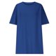 thumbnail image 5 of Karight Womens Oversized Tshirts Summer Casual Short Sleeve Crew Neck T Shirt Loose Fit Side Slit Tee Tops, 5 of 9